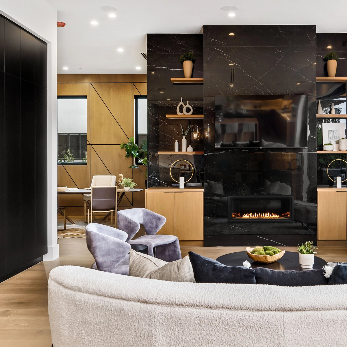 Empire Boulevard 60" Vent Free Linear Fireplace - VFLB60FP90