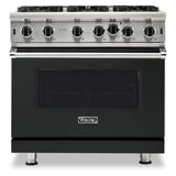 Viking 5 Series 36 inch Open Burner Gas Range - VGIC53626B*