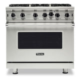 Viking 5 Series 36 inch Open Burner Gas Range - VGIC53626B*
