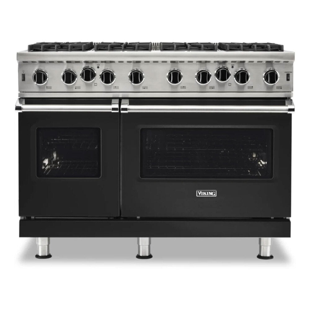 Viking 5 Series 48 inch Open Burner Gas Range  - VGIC54828B*