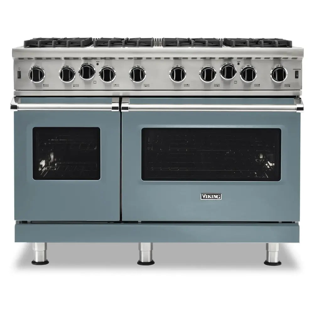 Viking 5 Series 48 inch Open Burner Gas Range  - VGIC54828B*