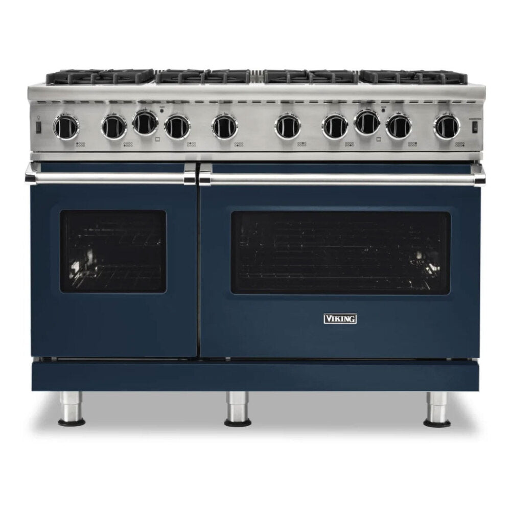 Viking 5 Series 48 inch Open Burner Gas Range  - VGIC54828B*