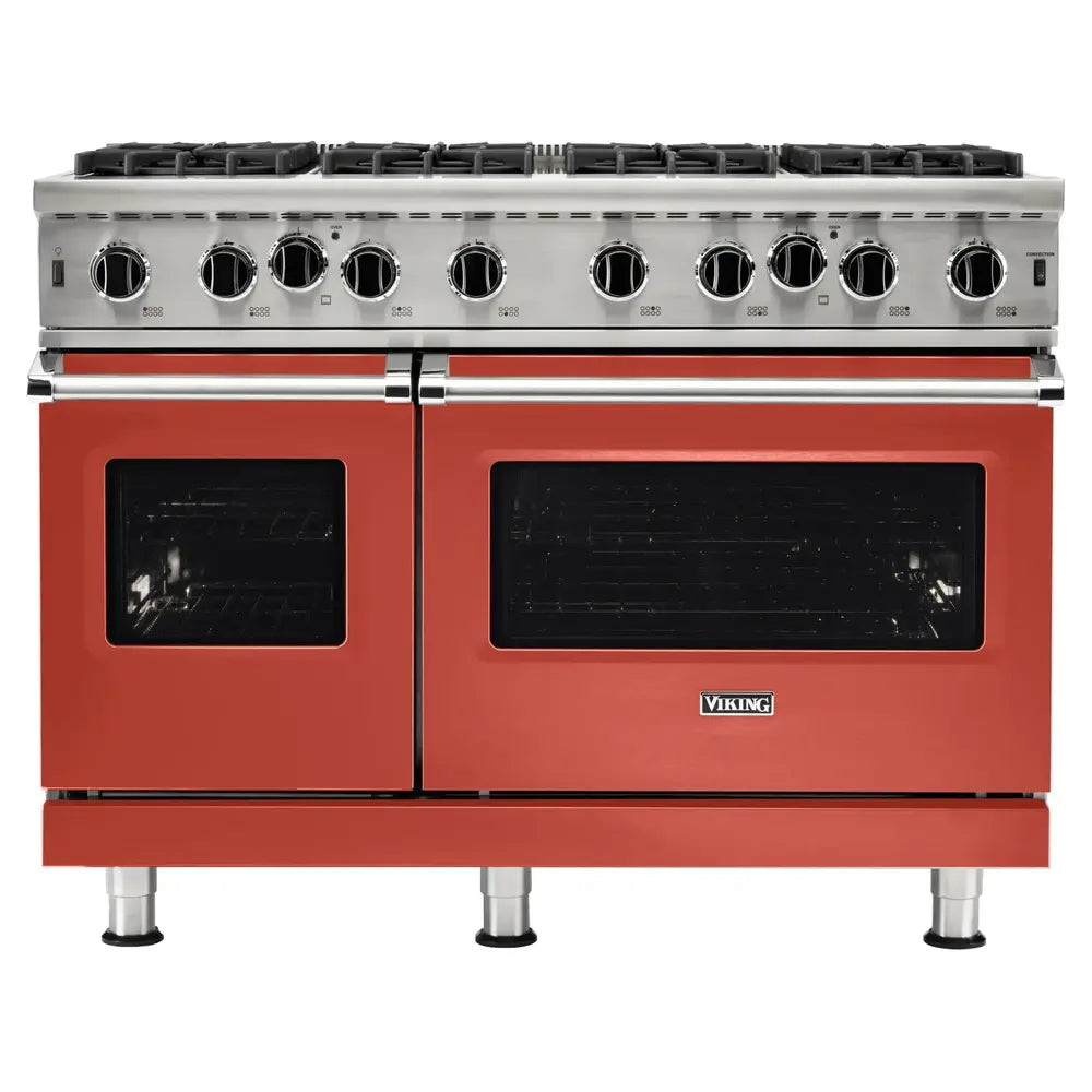 Viking 5 Series 48 inch Open Burner Gas Range  - VGIC54828B*