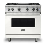 Viking 5 Series 36 inch Sealed Burner Gas Range with 4 Burners and Griddle - VGR5364G*