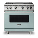 Viking 5 Series 36 inch Sealed Burner Gas Range with 4 Burners and Griddle - VGR5364G*
