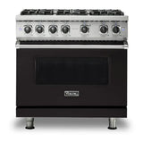 Viking 5 Series 36 inch Sealed Burner Gas Range with 6 Burners - VGR5366B*