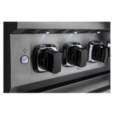 Viking 5 Series 36 inch Sealed Burner Gas Range with 6 Burners - VGR5366B*