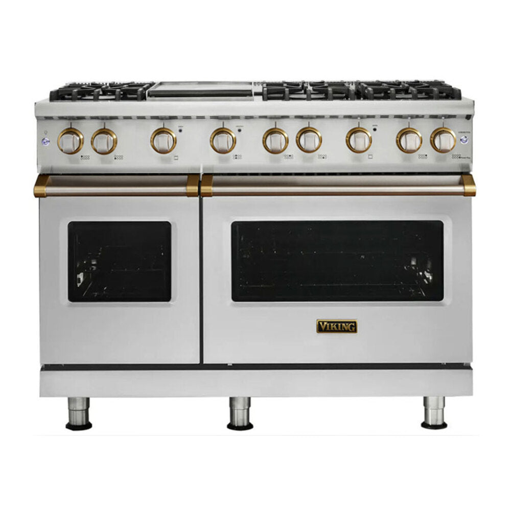 Viking 5 Series 48 inch Sealed Burner Gas Range with 6 Burners and Griddle - VGR5486G*