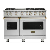 Viking 5 Series 48 inch Sealed Burner Gas Range with 6 Burners and Griddle - VGR5486G*