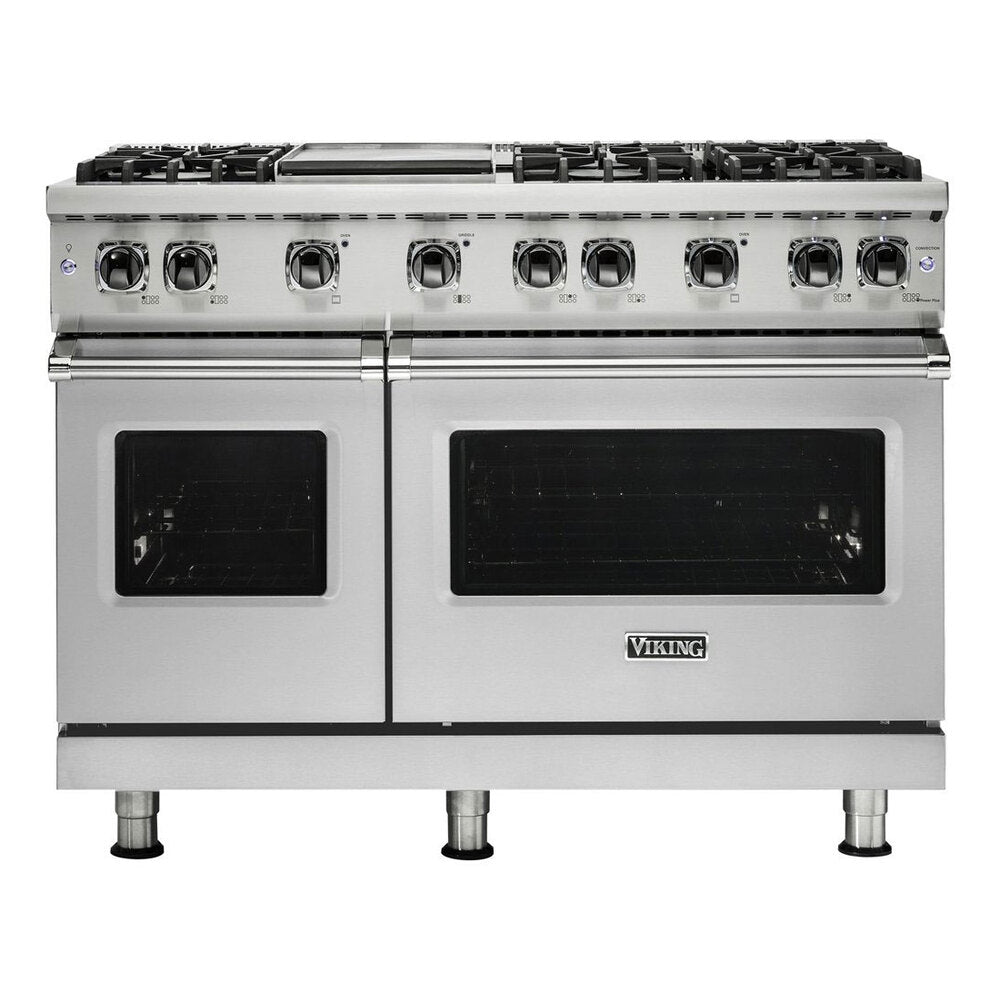Viking 5 Series 48 inch Sealed Burner Gas Range with 6 Burners and Griddle - VGR5486G*