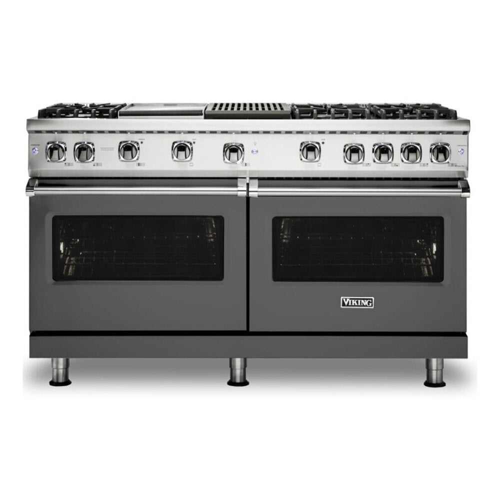 Viking 5 Series 60 inch Sealed Burner Gas Range with 6 Burners, Griddle and Grill - VGR5606GQ*