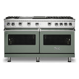 Viking 5 Series 60 inch Sealed Burner Gas Range with 6 Burners, Griddle and Grill - VGR5606GQ*