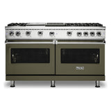 Viking 5 Series 60 inch Sealed Burner Gas Range with 6 Burners, Griddle and Grill - VGR5606GQ*