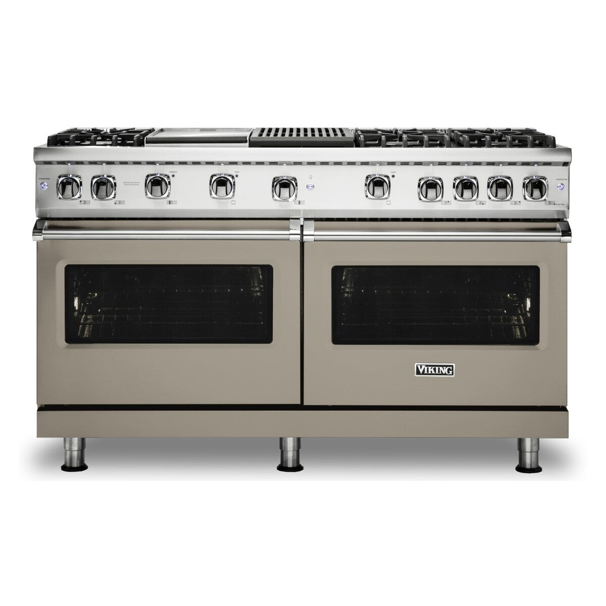 Viking 5 Series 60 inch Sealed Burner Gas Range with 6 Burners, Griddle and Grill - VGR5606GQ*