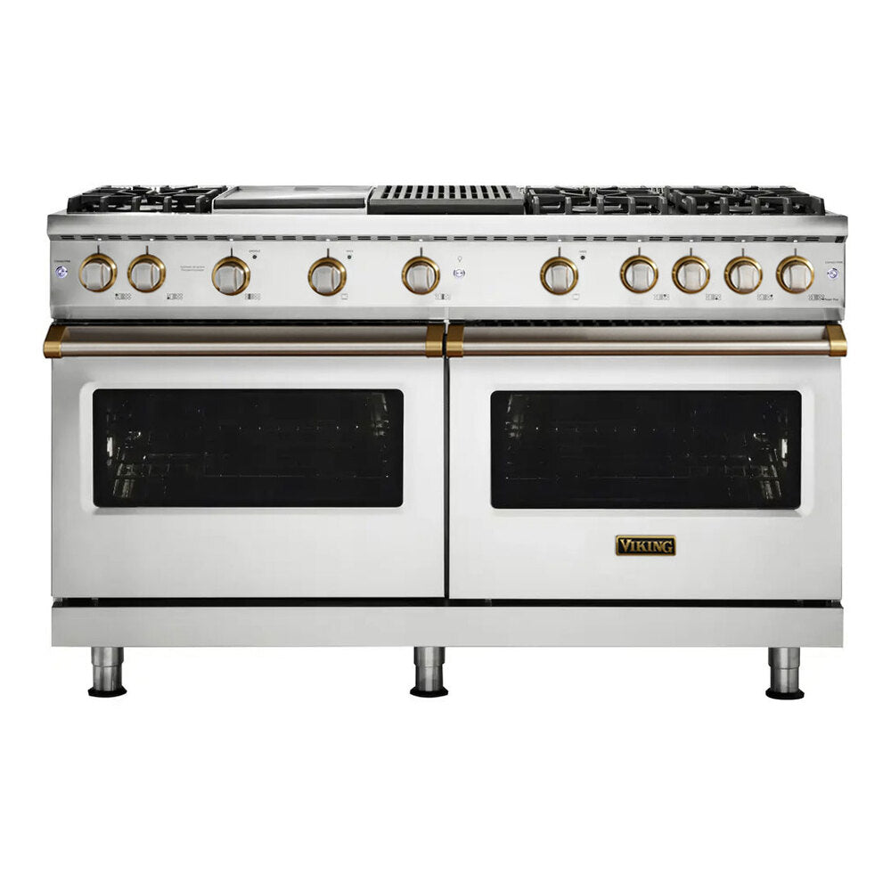 Viking 5 Series 60 inch Sealed Burner Gas Range with 6 Burners, Griddle and Grill - VGR5606GQ*