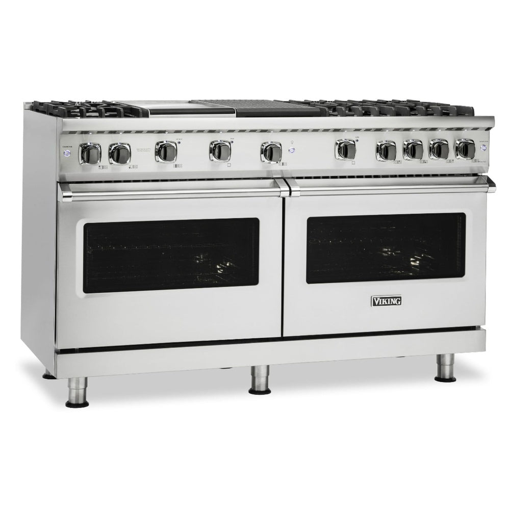 Viking 5 Series 60 inch Sealed Burner Gas Range with 6 Burners, Griddle and Grill - VGR5606GQ*