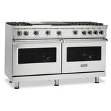 Viking 5 Series 60 inch Sealed Burner Gas Range with 6 Burners, Griddle and Grill - VGR5606GQ*