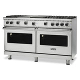 Viking 5 Series 60 inch Sealed Burner Gas Range with 6 Burners, Griddle and Grill - VGR5606GQ*