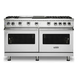 Viking 5 Series 60 inch Sealed Burner Gas Range with 6 Burners, Griddle and Grill - VGR5606GQ*