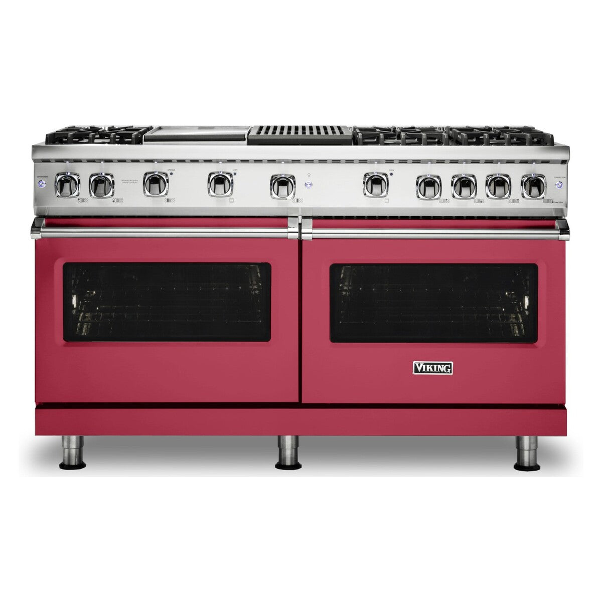 Viking 5 Series 60 inch Sealed Burner Gas Range with 6 Burners, Griddle and Grill - VGR5606GQ*