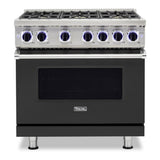 Viking 7 Series 36 inch Sealed Burner Gas Range with 6 Burners - VGR73626B*