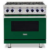 Viking 7 Series 36 inch Sealed Burner Gas Range with 6 Burners - VGR73626B*