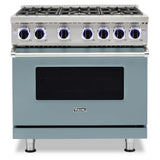 Viking 7 Series 36 inch Sealed Burner Gas Range with 6 Burners - VGR73626B*