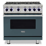 Viking 7 Series 36 inch Sealed Burner Gas Range with 6 Burners - VGR73626B*