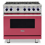 Viking 7 Series 36 inch Sealed Burner Gas Range with 6 Burners - VGR73626B*