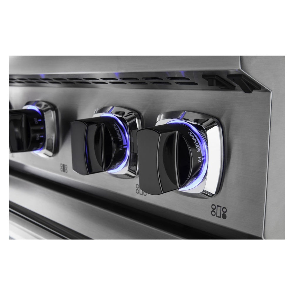 Viking 7 Series 36 inch Sealed Burner Gas Range with 6 Burners - VGR73626B*