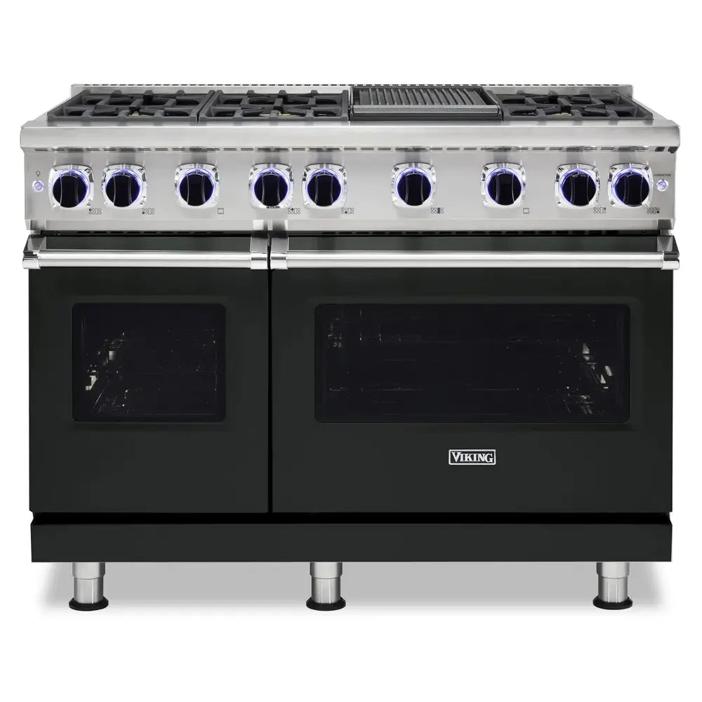 Viking 7 Series 48 inch Sealed Burner Gas Range with 6 Burners and Griddle -  VGR74826G*