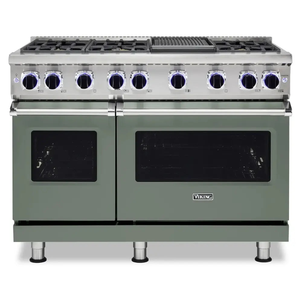 Viking 7 Series 48 inch Sealed Burner Gas Range with 6 Burners and Griddle -  VGR74826G*