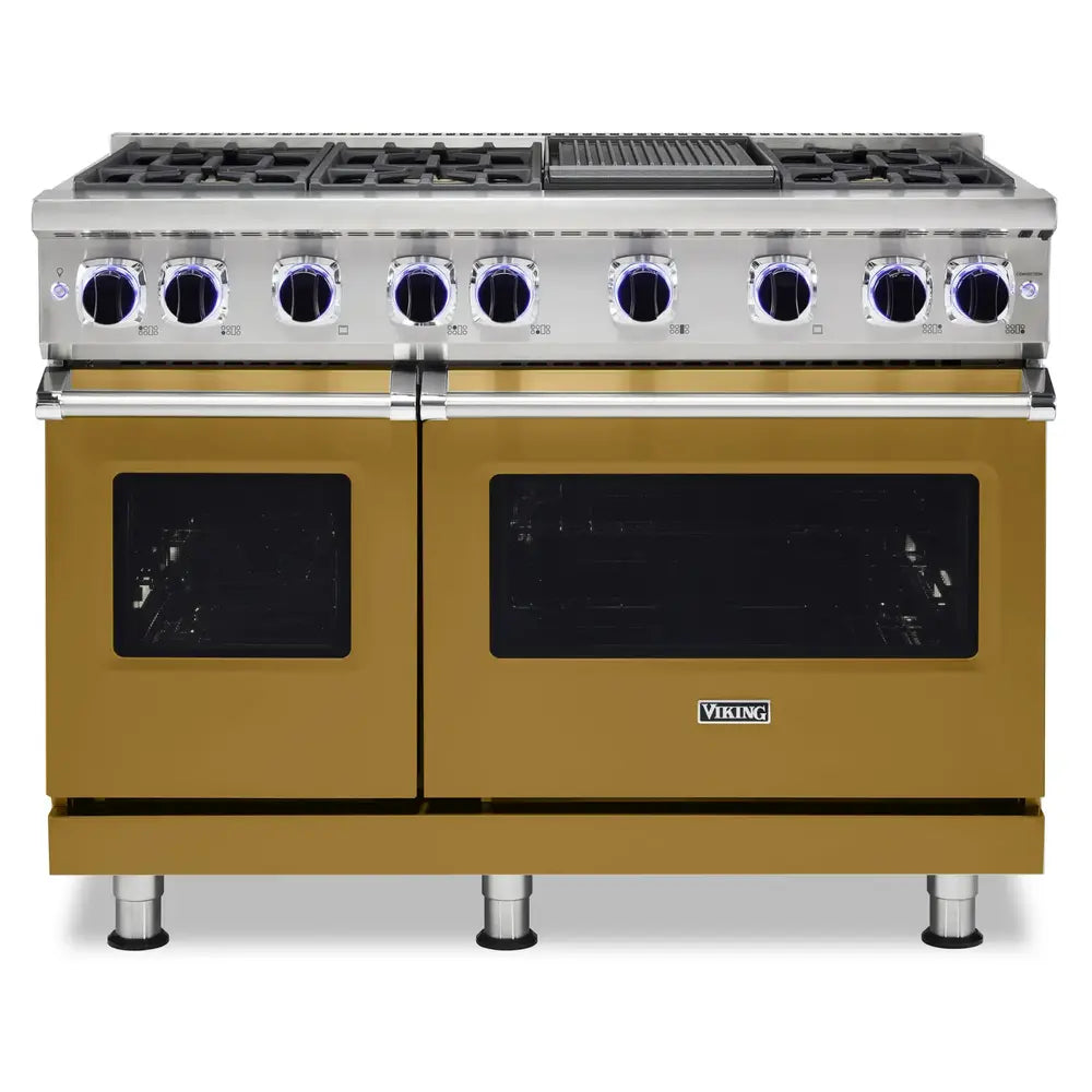 Viking 7 Series 48 inch Sealed Burner Gas Range with 6 Burners and Griddle -  VGR74826G*