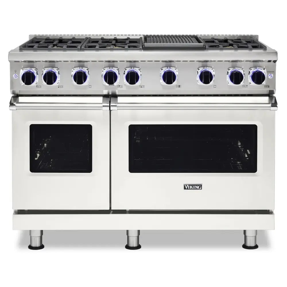 Viking 7 Series 48 inch Sealed Burner Gas Range with 6 Burners and Griddle -  VGR74826G*