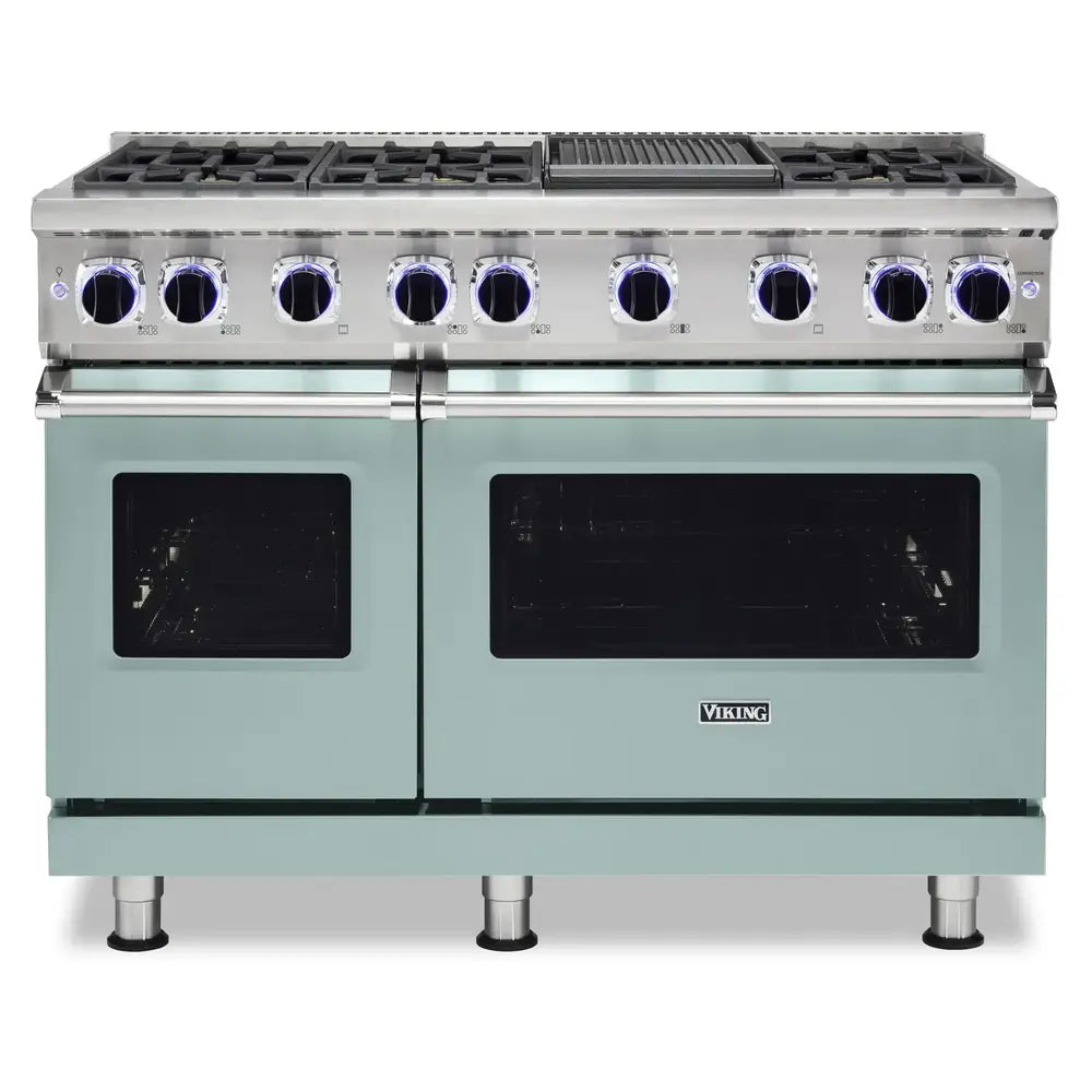 Viking 7 Series 48 inch Sealed Burner Gas Range with 6 Burners and Griddle -  VGR74826G*