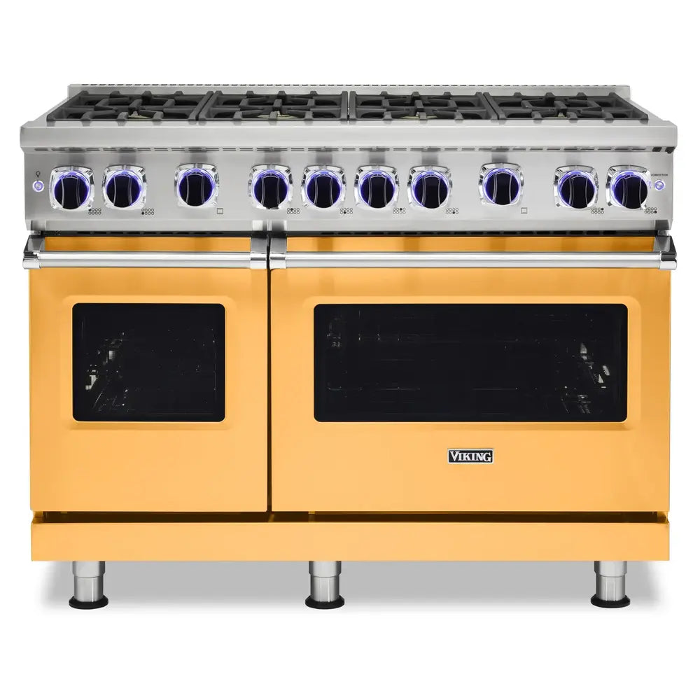 Viking  7 Series 48 inch Sealed Burner Gas Range with 8 Burners  -  VGR74828B*