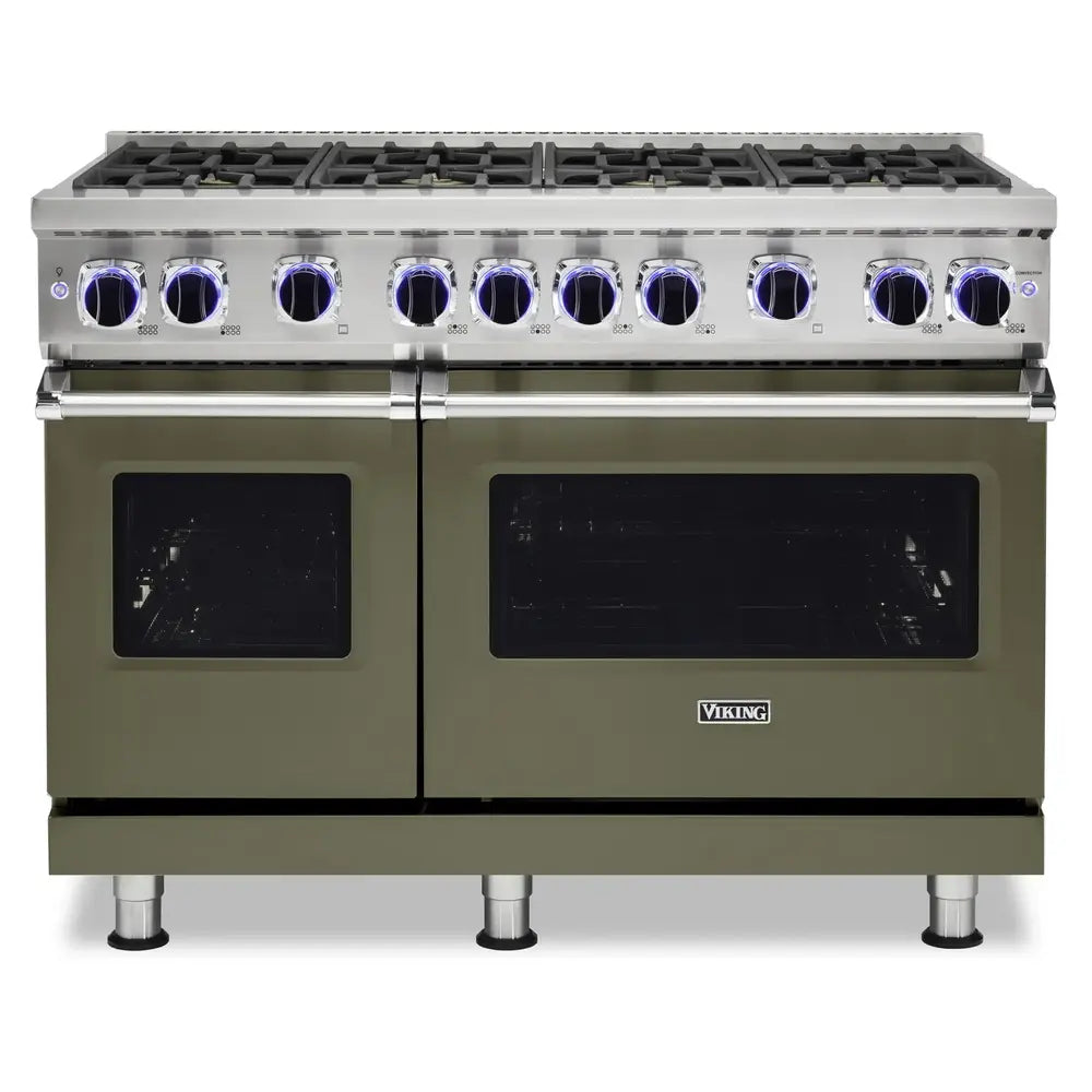 Viking  7 Series 48 inch Sealed Burner Gas Range with 8 Burners  -  VGR74828B*