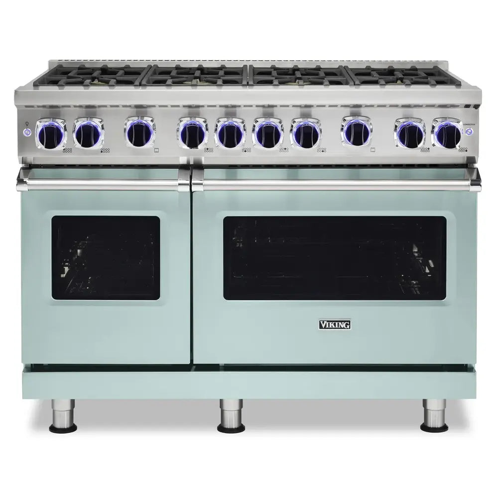Viking  7 Series 48 inch Sealed Burner Gas Range with 8 Burners  -  VGR74828B*