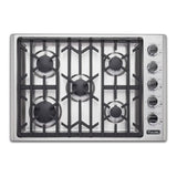 Viking 5 Series 30 inch Gas Cooktop with 5 Burners  - VGSU53015BSS*