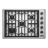 Viking 5 Series 30 inch Gas Cooktop with 5 Burners  - VGSU53015BSS*