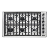 Viking  5 Series 36 inch Gas Cooktop with 6 Burners  - VGSU53616BSS*