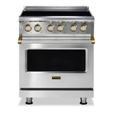 Viking 5 Series 30 inch Induction Self-Clean Range with 4 Elements - VIR53024B*