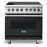 Viking 5 Series 36 inch Induction Self-Clean Range with 6 Elements (Antique Bronze) - VIR53626BAN