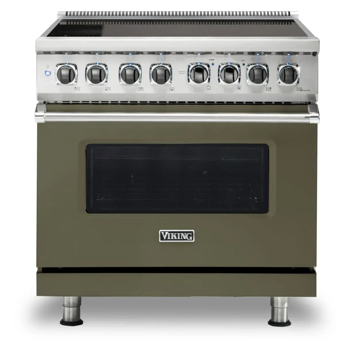 Viking 5 Series 36 inch Induction Self-Clean Range with 6 Elements (Martini) - VIR53626BMA