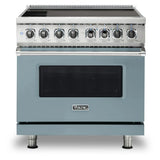 Viking 5 Series 36 inch Induction Self-Clean Range with 6 Elements (November Sky) - VIR53626BNS