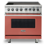 Viking 5 Series 36 inch Induction Self-Clean Range with 6 Elements (Spiced Cider) - VIR53626BSC