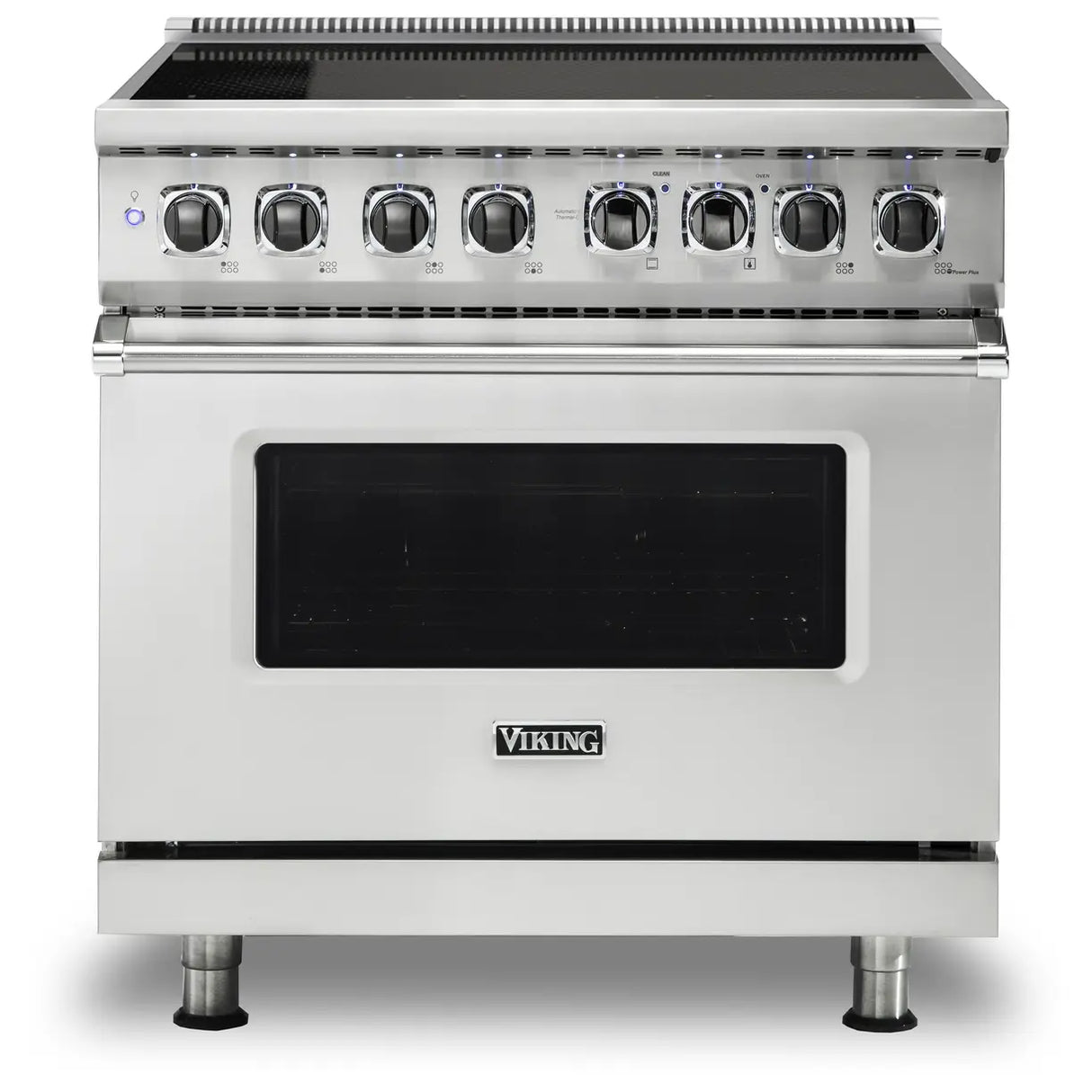 Viking 5 Series 36 inch Induction Self-Clean Range with 6 Elements (Squall) - VIR53626BSQ