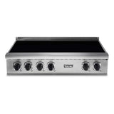 Viking 5 Series 36 inch Induction Rangetop with 6 Elements - VIRT5366BSS