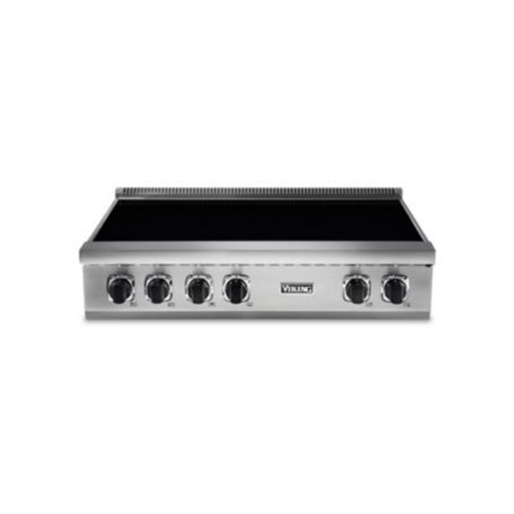 Viking 5 Series 36 inch Induction Rangetop with 6 Elements - VIRT5366BSS