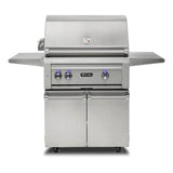 Viking 5 Series 30 inch Freestanding Grill with ProSear Burner and Rotisserie in Stainless Steel - VQGFS5301NSS
